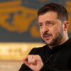 Ukraine’s President Zelenskiy attends an interview with Reuters in Kyiv